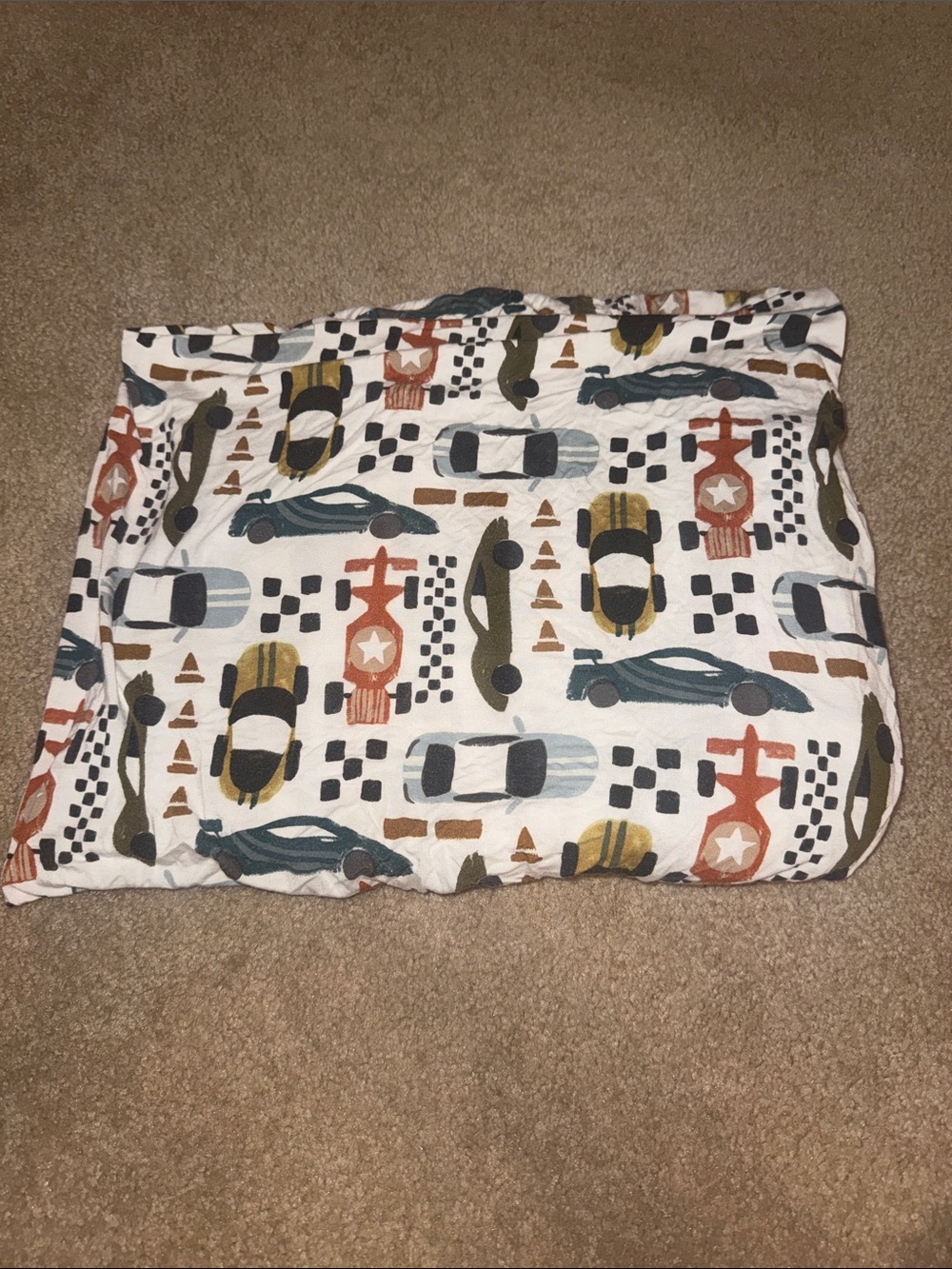 Little Sleepies fast lane crib sheet